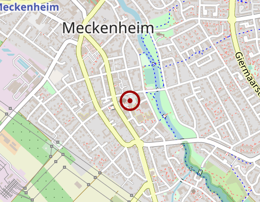 Karte: Caritas-Pflegestation Meckenheim