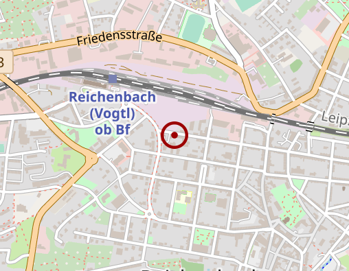Karte: DRK Sozialstation Reichenbach