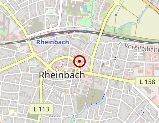 Karte: Malteser Ambulanter Pflegedienst Rheinbach