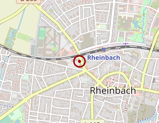 Karte: Physiotherapie Clarenbach Fuss