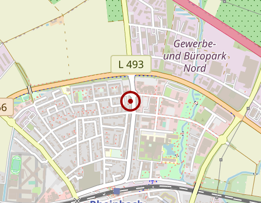 Karte: regio.care Pflege- und Betreuungsteam Rheinbach