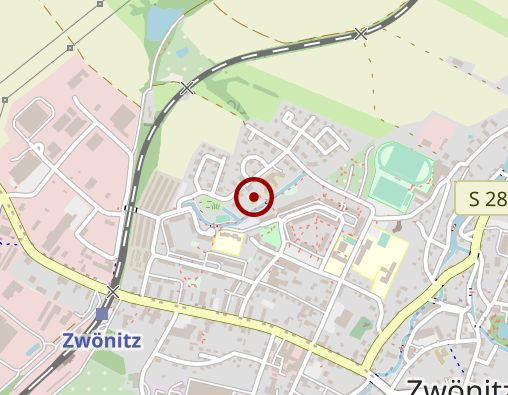 Karte: Johanniter-Unfall-Hilfe e. V. Pflegedienst Zwönitz