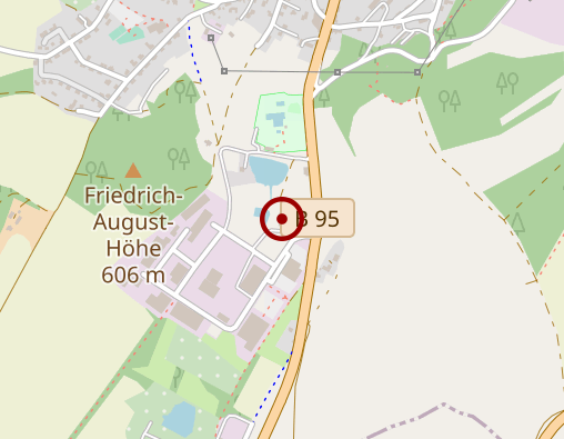 Karte: advita Pflegedienst GmbH Niederlassung Ehrenfriedersdorf