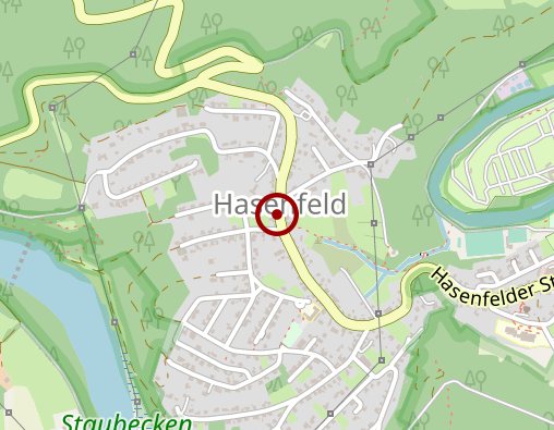 Karte: Haus Hasenfeld