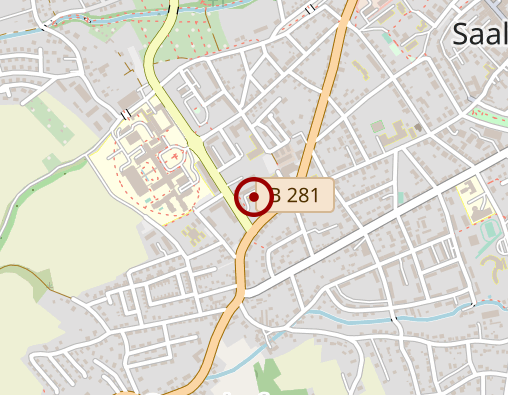 Karte: Pflegeheim der AWO