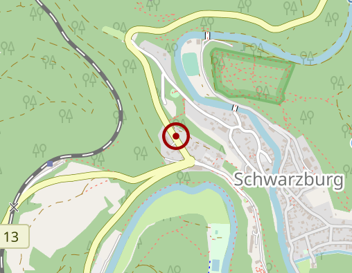 Karte: Taxiunternehmen Entschel