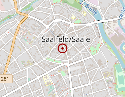 Karte: DocMorris-Apotheke Saalfeld