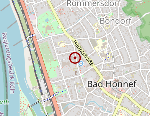 Karte: Senioren- u. Behinderten- betreuung am Kurpark Dr. KNEIPP GmbH