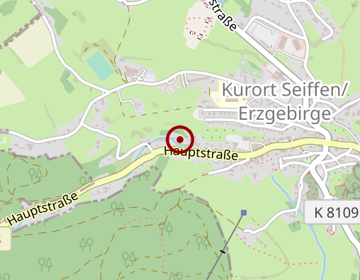 Karte: Pflegedienst Schüler Hauskranken- und Seniorenpflege