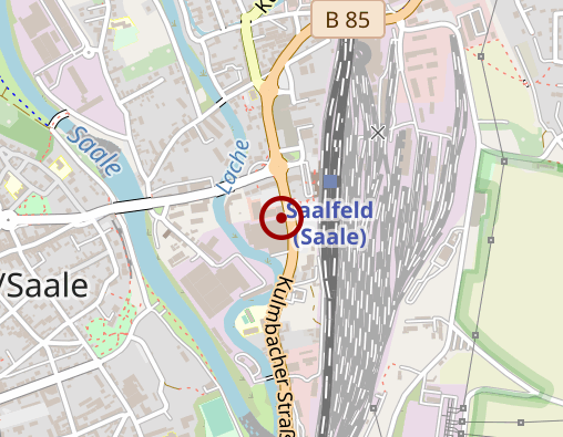 Karte: Saale-Apotheke