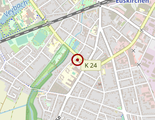 Karte: Tagespflege des Senioren-Park carpe diem Euskirchen