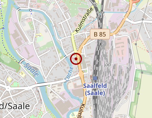 Karte: Taxi - und Mietwagenbetrieb Falk Gründler