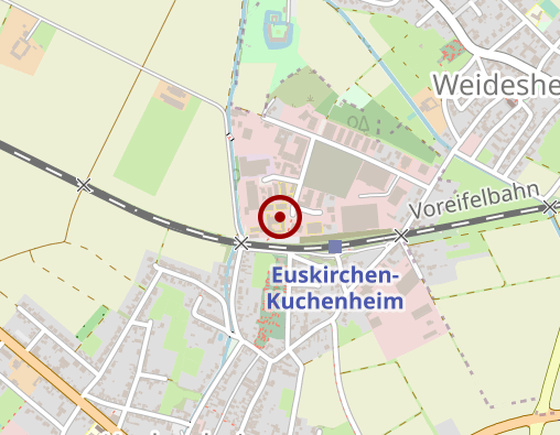 Karte: NEW Nordeifelwerkstätten Gemeinnützige GmbH