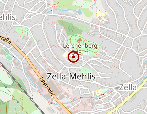 Karte: AWO Seniorenpflegezentrum Zella-Mehlis "Am Lerchenberg"