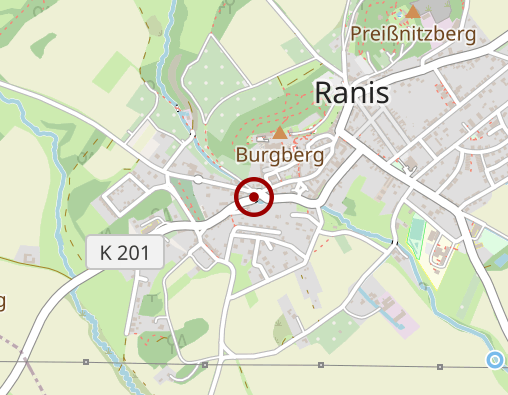 Karte: Kurzzeitpflege "Burgblick"