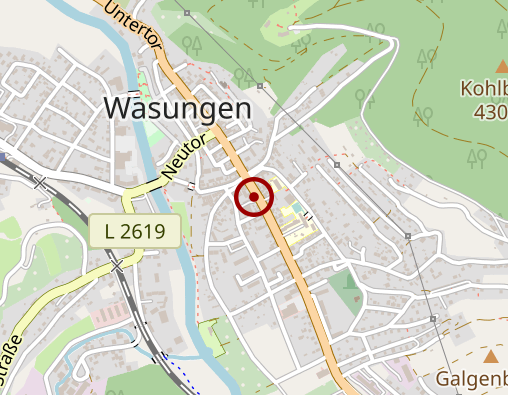 Karte: Taxi- und Mietwagen Thomas Benz