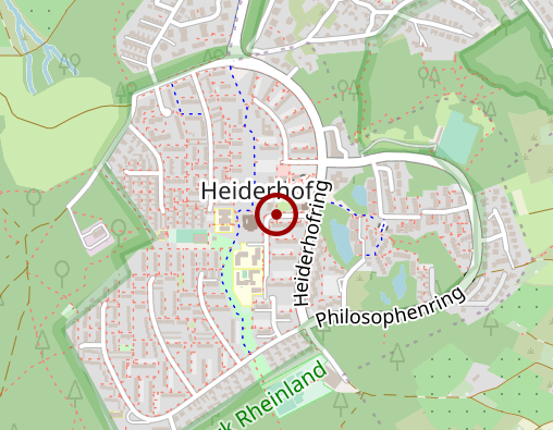 Karte: Evangelisches Altenzentrum Haus auf dem Heiderhof