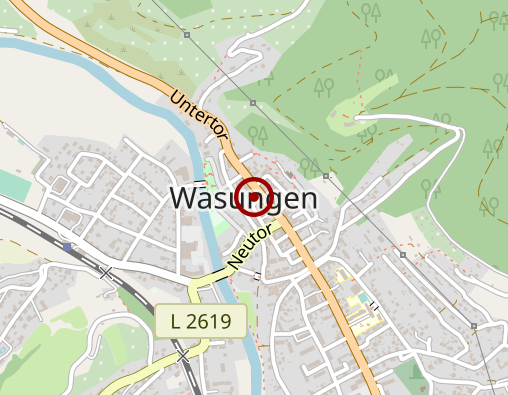 Karte: Pflegeeinrichtung des Altenpflegevereins Wasungen e.V.