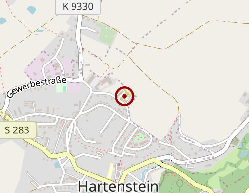Karte: Sozialstation Hartenstein