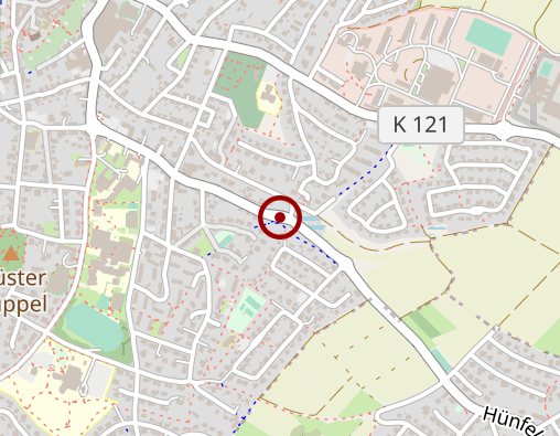 Karte: Deutsches Rotes Kreuz KV Hünfeld e.V. Tagespflege