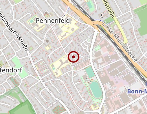 Karte: Betreuungsgruppe LeA-WG Pennefeld