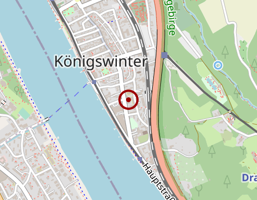 Karte: Kaiserpalais Königswinter