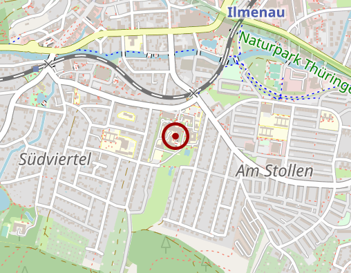 Karte: Ilm-Kreis-Kliniken Arnstadt-Ilmenau gGmbH