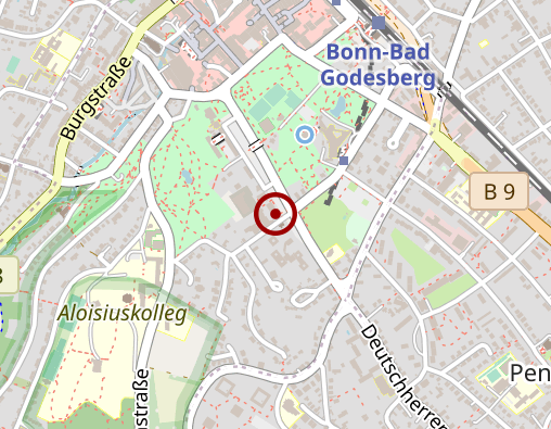 Karte: Evangelisches Altenzentrum "Haus am Redoutenpark"