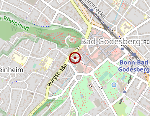 Karte: Caritas-Pflegestation Bad Godesberg-Süd CPS 3