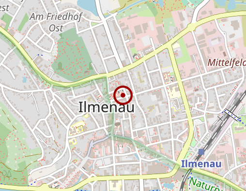 Karte: Helios Fachkliniken Hildburghausen/ Psychiatrische Tagesklinik Ilmenau