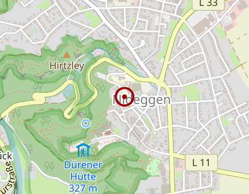 Karte: Caritaspflegestation Hürtgenwald-Heimbach-Nideggen