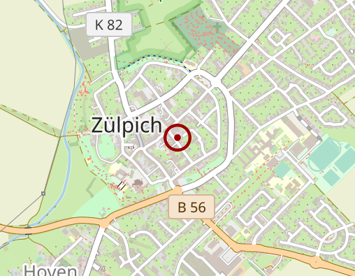 Karte: Pflegedienst Zülpich Lydia Albert