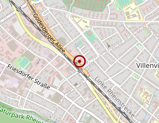 Karte: Ambulante Pflege Bad Godesberg Diakonisches Werk Pflege- und Gesundheitszentrum (PGZ)