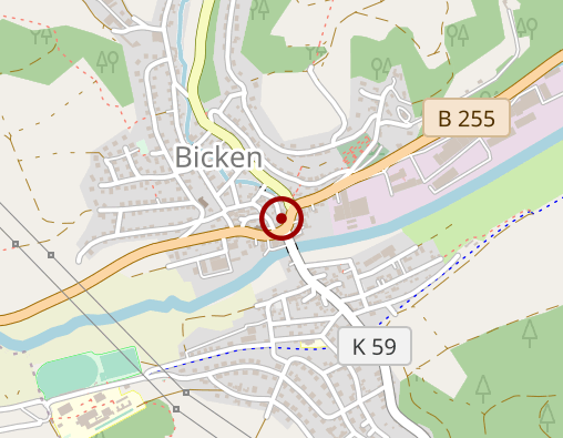 Karte: Apotheke Bicken