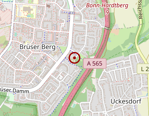 Karte: Sozialpädagogische Betreuung e.V.