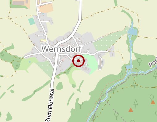 Karte: Senioren- und Pflegeheim Wernsdorf der Sozialbetriebe Mittleres Erzgebirge gGmbH