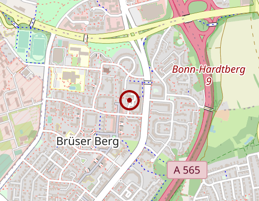 Karte: Tagespflege Brüser Berg