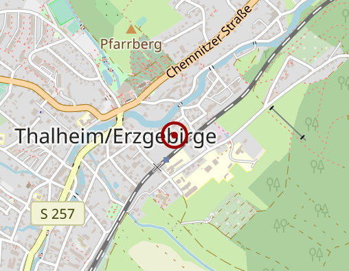 Karte: AZURIT Seniorenzentrum "Drei Tannen"