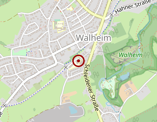 Karte: Itertalklinik Seniorenzentrum Walheim