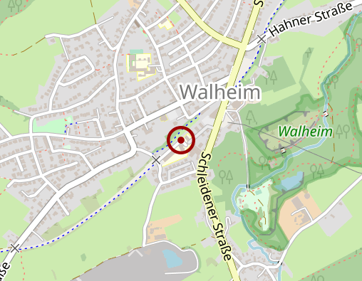 Karte: Itertalklinik Seniorenzentrum Tagespflege Walheim