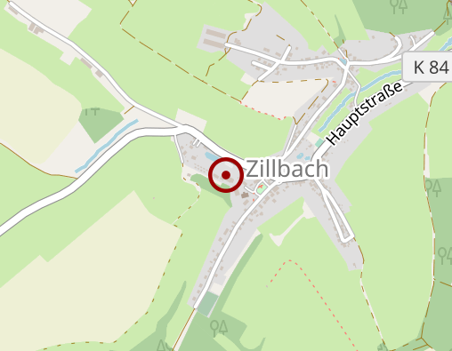 Karte: Seniorenpark "Am Jagdschloss" OT Zillbach