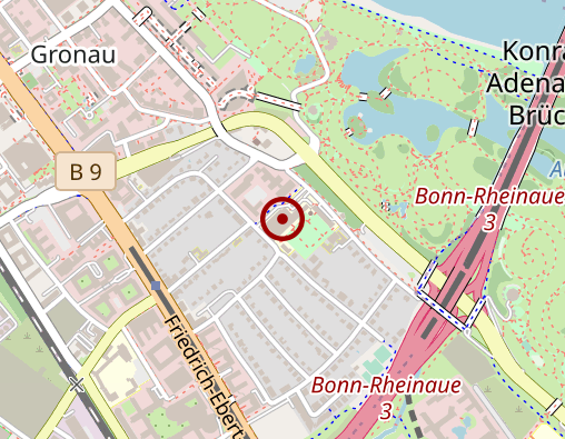 Karte: Johanniter GmbH - Johanniter Krankenhaus Bonn