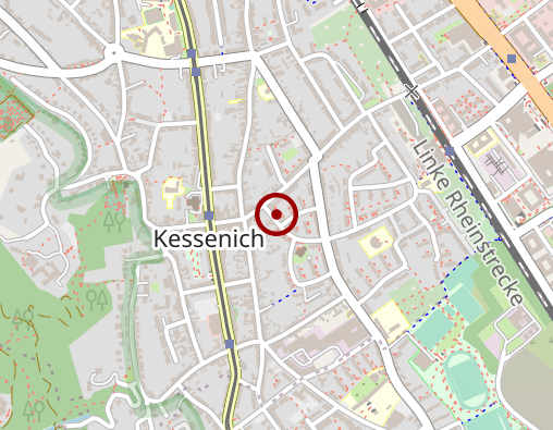 Karte: Logopädie Kessenich, D. Ratmann