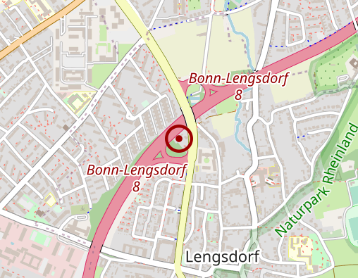 Karte: Bestattungen Olzem