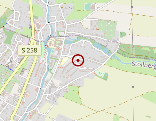 Karte: Tagespflege Diakonie Stollberg