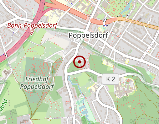 Karte: Caritas-Pflegestation Bonn