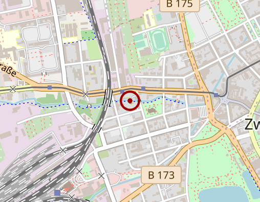 Karte: ASB Sozialstation Zwickau-Mitte