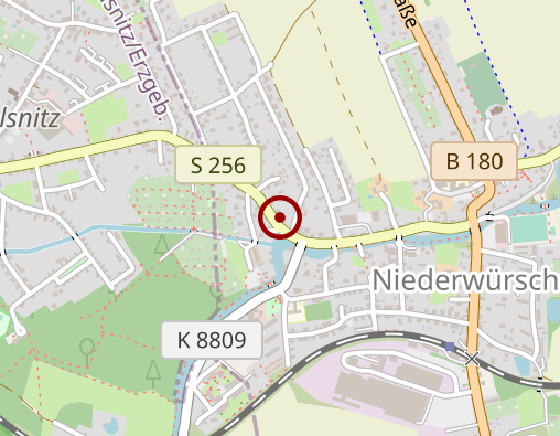 Karte: Johanniter-Unfall-Hilfe Tagespflege Niederwürschnitz