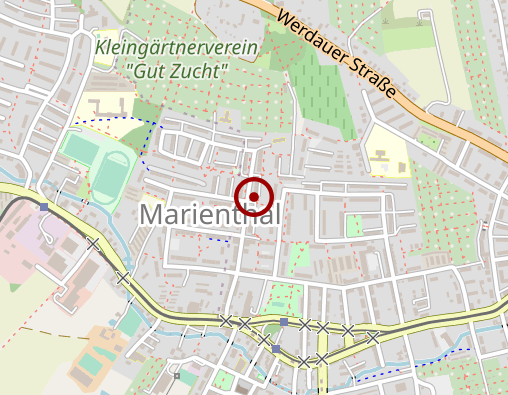 Karte: Johanniter-Unfall-Hilfe e.V.; Pflegedienst Zwickau