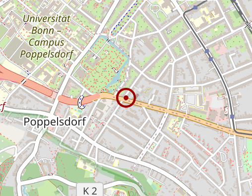 Karte: Bonner Pflegedienst GmbH